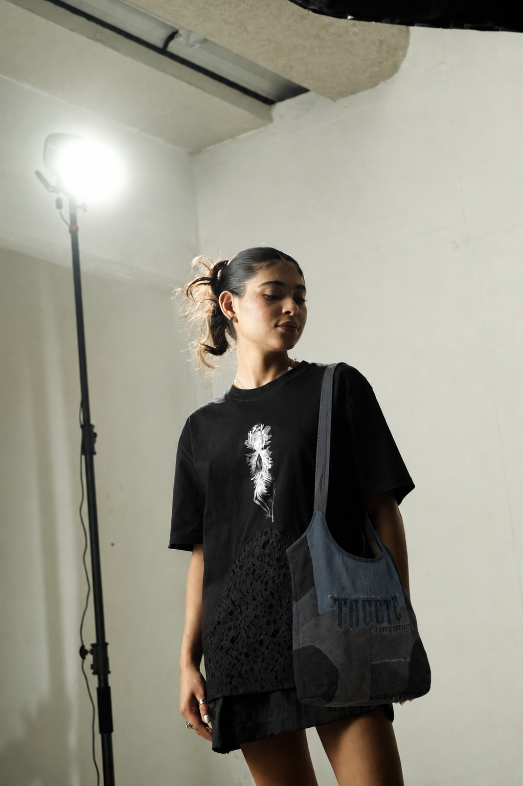 Tote bag mezclilla