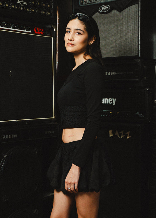 Playera manga larga capas